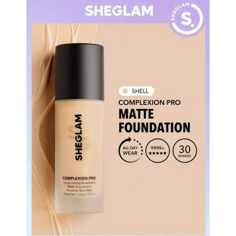 کرم پودر شیگلم مدل Complexion Pro (فول کاور و ماندگار) — تصویر ۴
