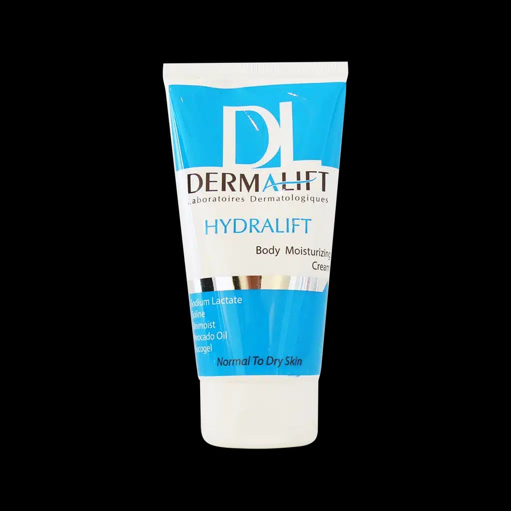 درمالیفت- کرم مرطوب کننده بدن (مناسب پوستهای معمولی و خشک) 150ml — تصویر ۲