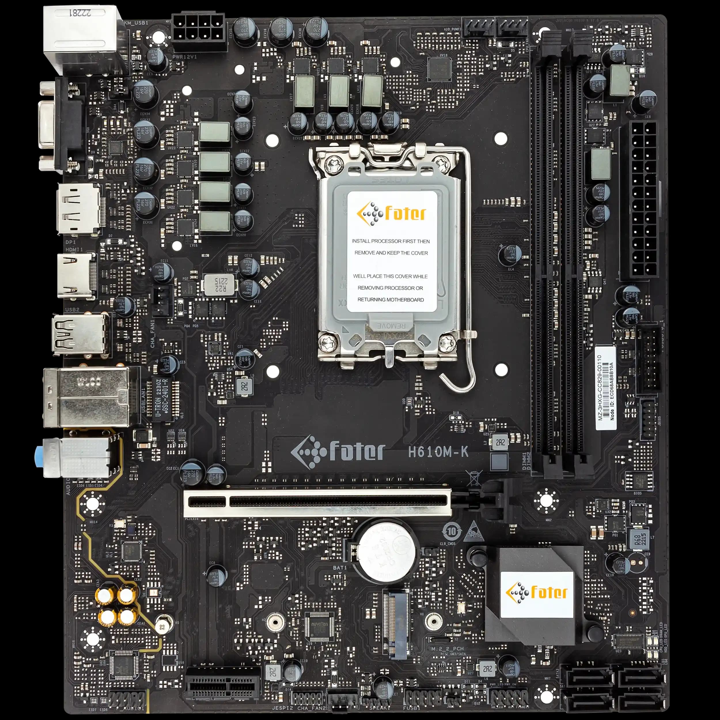 مادربرد فاطر مدل Fater H610M-K V2 DDR4 — تصویر ۱۱
