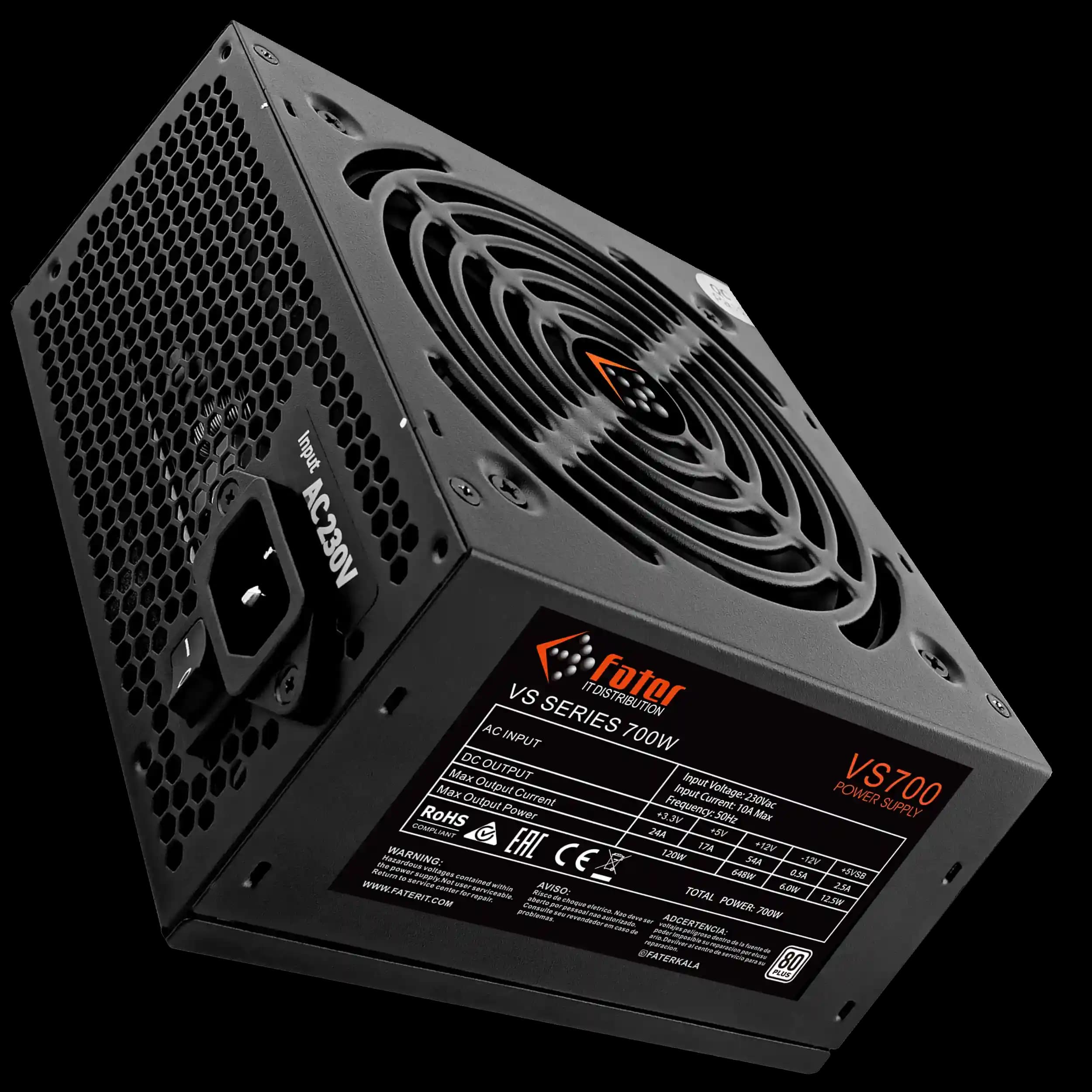 پاور کامپیوتر 700 وات فاطر مدل Fater VS700 80Plus