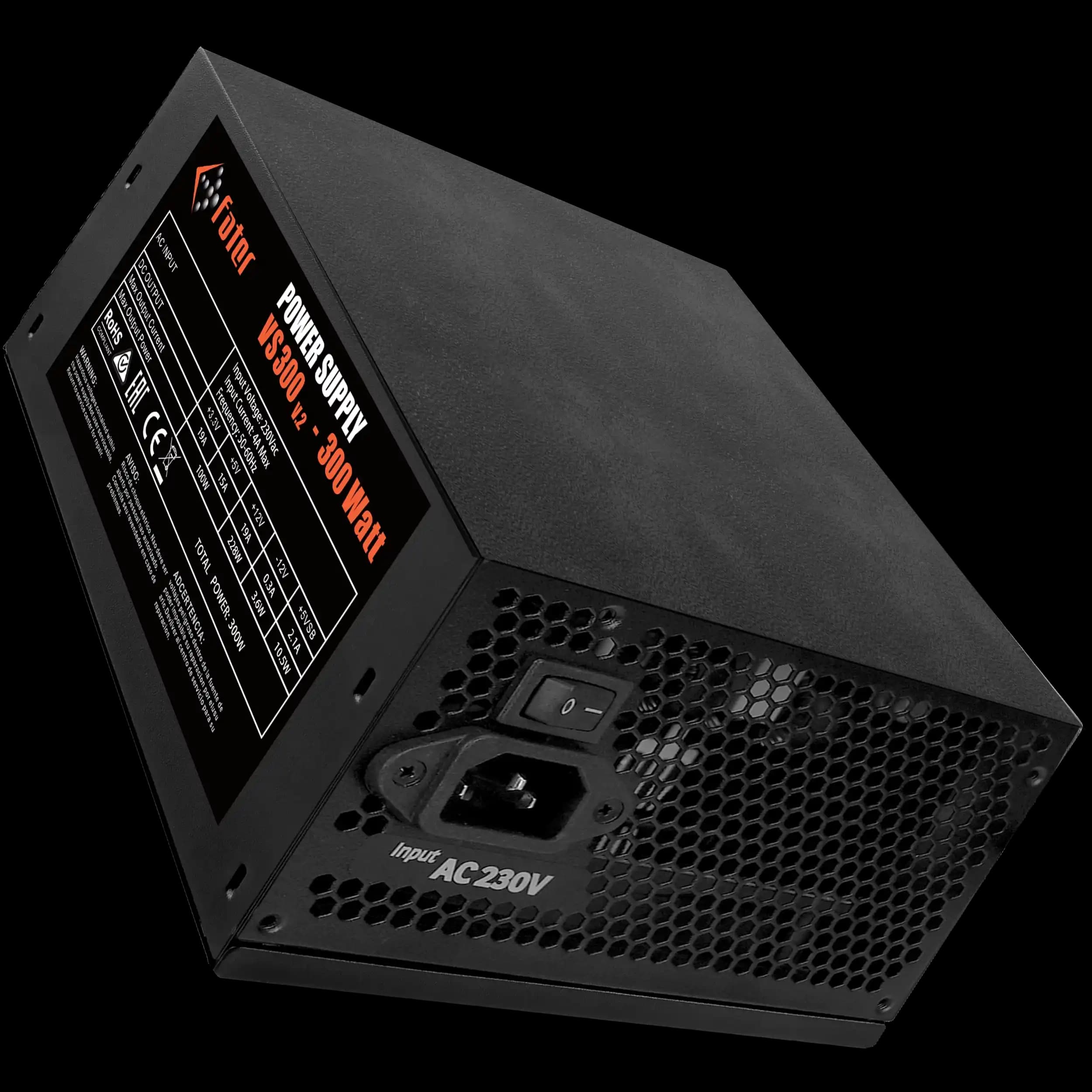 پاور کامپیوتر 300 وات فاطر مدل Fater VS300 V2 80Plus — تصویر ۱۱