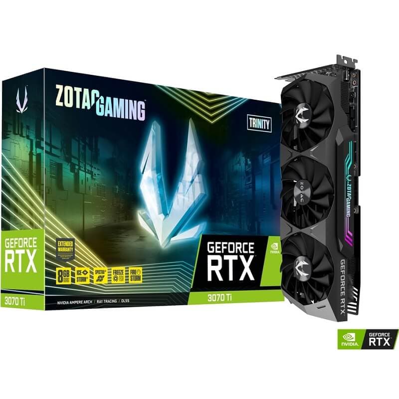 کارت گرافیک ZOTAC RTX 3070 Ti Trinity OC 8GB کارکرده