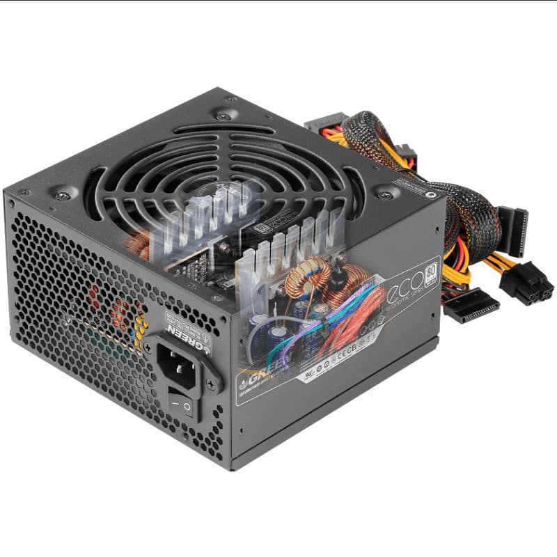 پاور کامپیوتر Green مدل GP300A-ECO REV3.1 کارکرده