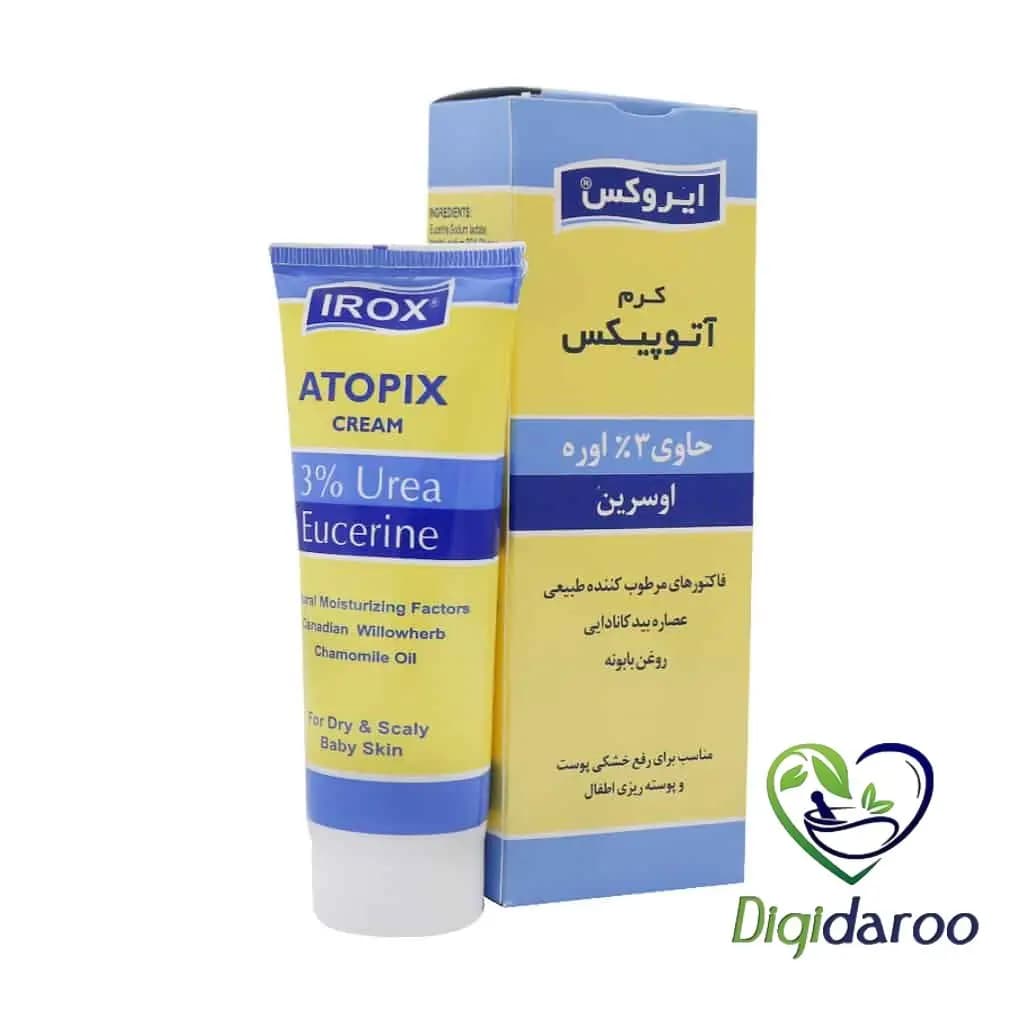 کرم آتوپیکس اوره 3% ایروکس ۷۵ گرمی — تصویر ۲