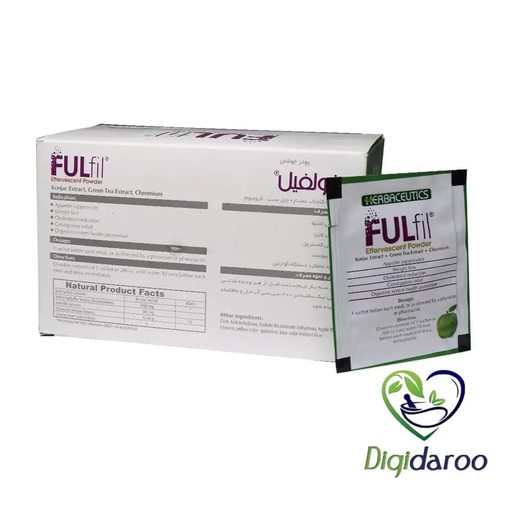 پودر جوشان فولفیل (Fulfil) بهشاد دارو 30 عددی — تصویر ۳