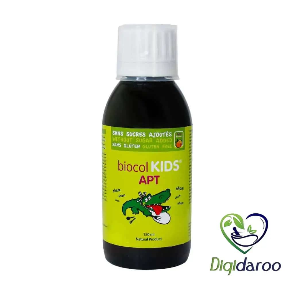 شربت بایوکل کیدز ای پی تی (APT) اشتهارآور ۱۵۰ میلی لیتری (سبز) — تصویر ۷