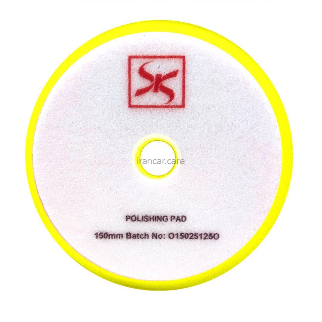 پد پولیش نرم اوربیتال زرد 150 ميلی متری اس آر اس مدل SRS Fine Cutting Pad — تصویر ۴