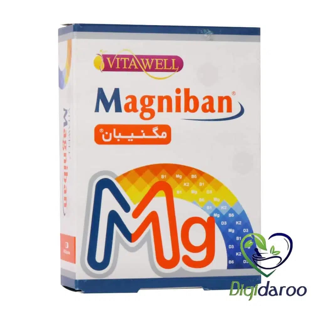 کپسول مگنیبان (Magniban) ویتاول 30 عددی