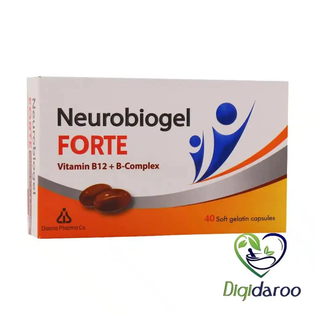 سافت ژل نوروبیوژل فورت دانا 40 عددی (Forte) — تصویر ۲