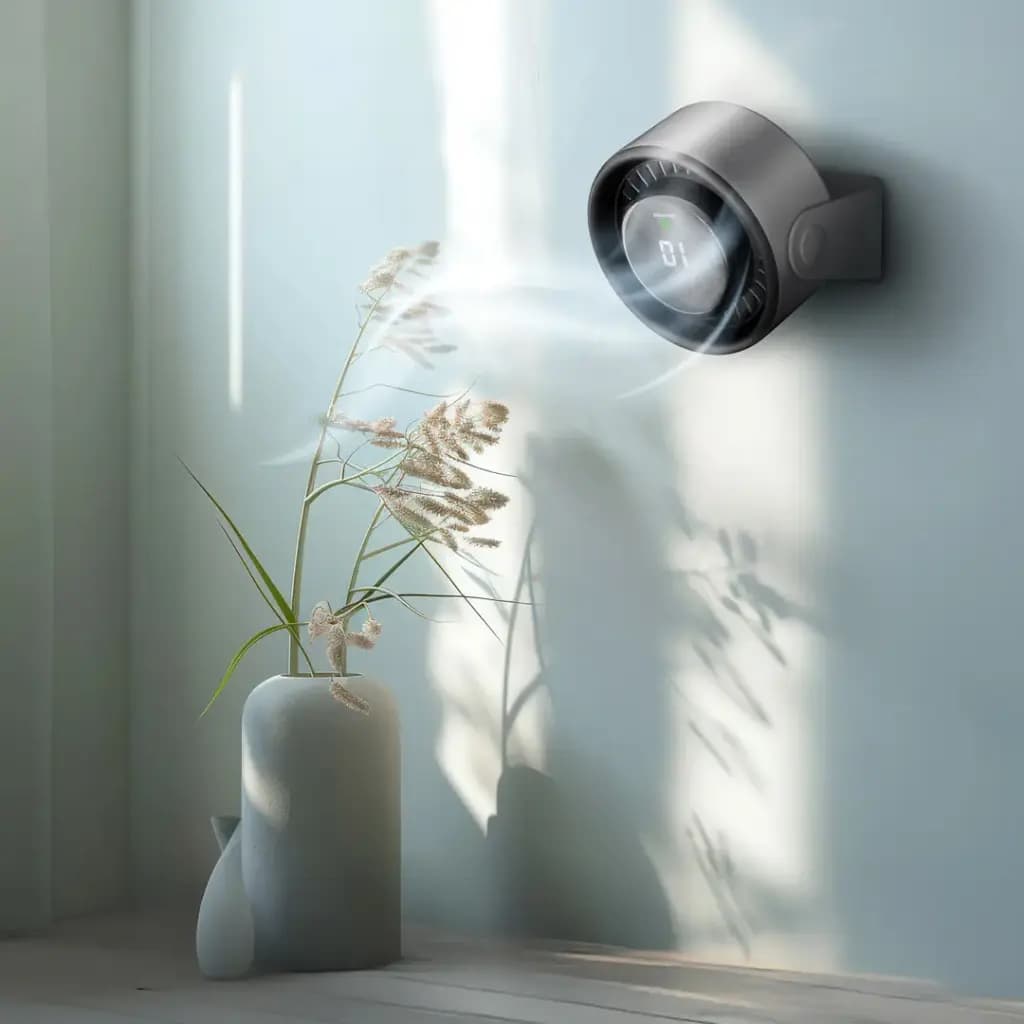 پنکه شارژی رومیزی پرودو مدل FLURA MINI — تصویر ۴