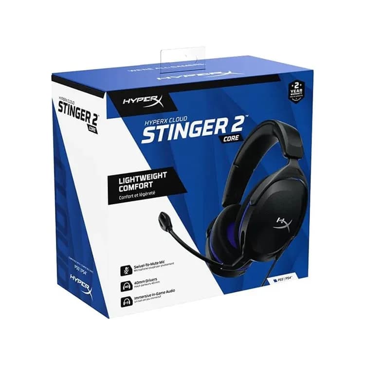 هدست گیمینگ هایپرایکس Cloud Stinger 2 Core for PlayStation – Black — تصویر ۴