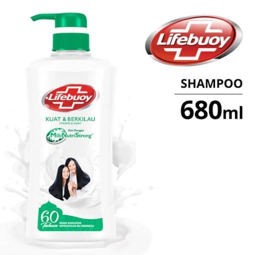 شامپو مو پمپی لایفبوی life buoy مدل تقویت کننده و درخشان کننده حجم 680 میل — تصویر ۵