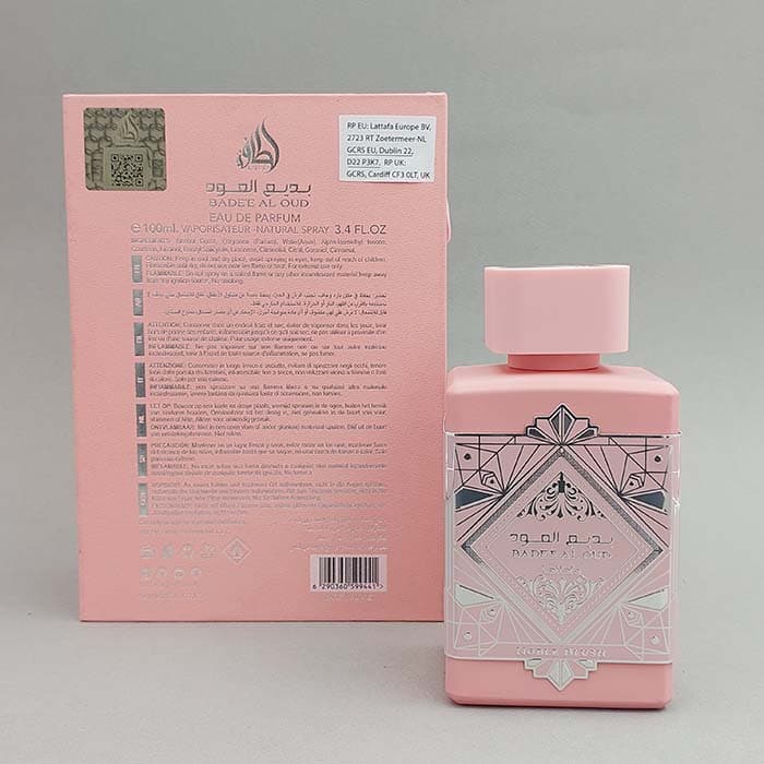 ادو پرفیوم زنانه بدیع العود نوبل بلاش لطافه Lattafa Badee Al Oud Oud Noble Blush Edp 100Ml — تصویر ۵