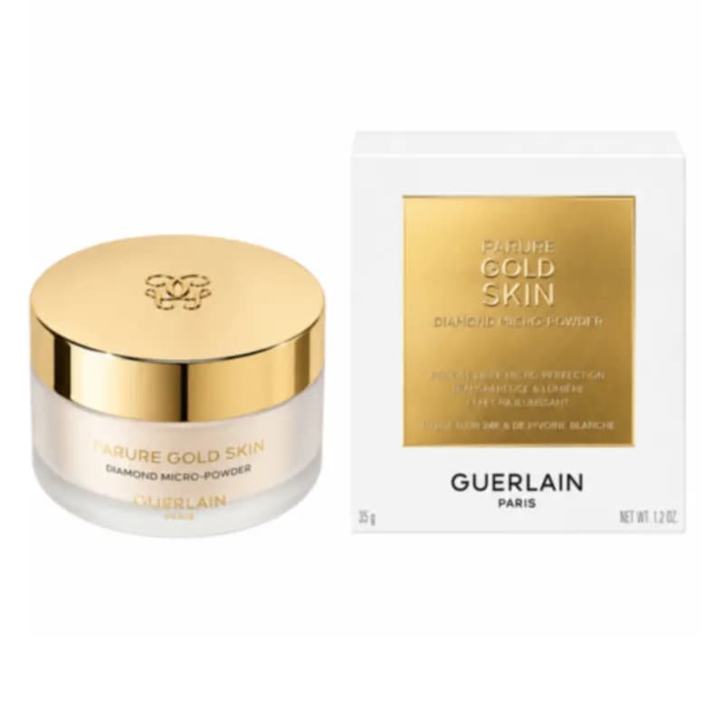 پودر فیکس گرلن گلد اسکین (Guerlain Gold Skin) — تصویر ۹