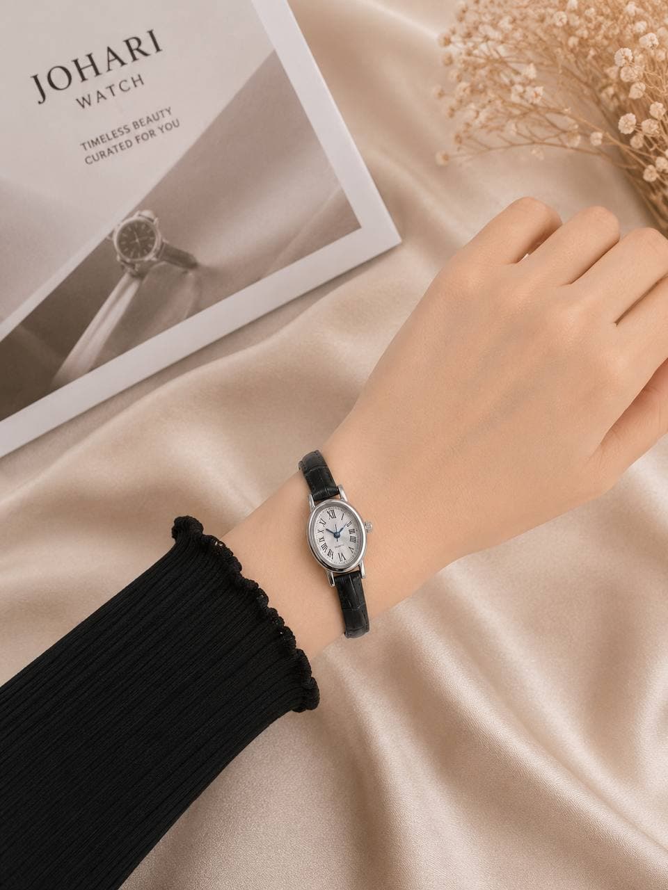 ساعت زنانه مینیمال بند چرمی کیفیت عالی در رنگ بندی متنوع کد 1925086