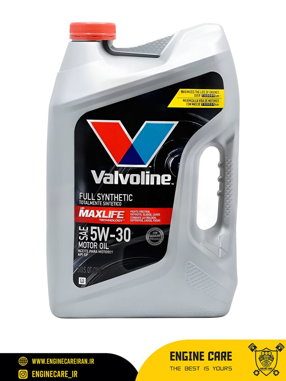روغن موتور والوالین 5w30 MaxLife Full Synthetic