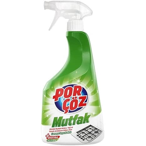اسپری تمیز کننده سطوح آشپزخانه پورچوز Porcoz mutfak حجم 750 میل