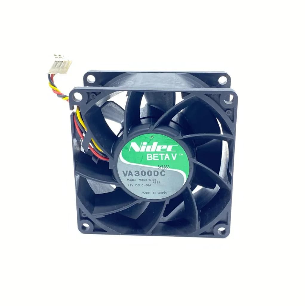 جت فن بلبرینگی 8X8X3.8 سانتیمتر 12 ولت 0.6 آمپر مارک NIDEC مدل VA300DC