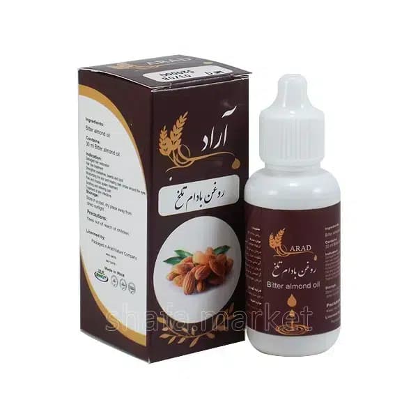 روغن بادام تلخ آراد 30 میلی لیتر — تصویر ۳