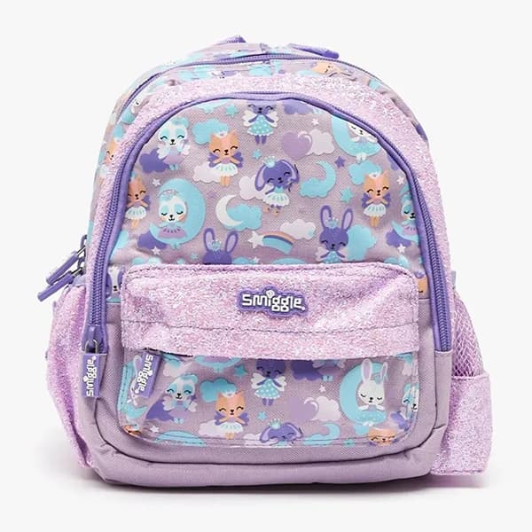 کوله پشتی مهد کودک دخترانه اسمیگل Smiggle طرح Animals