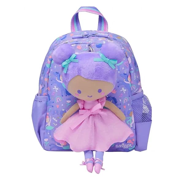 کوله پشتی مهد کودک دخترانه اسمیگل Smiggle طرح Ballerina Girl — تصویر ۲