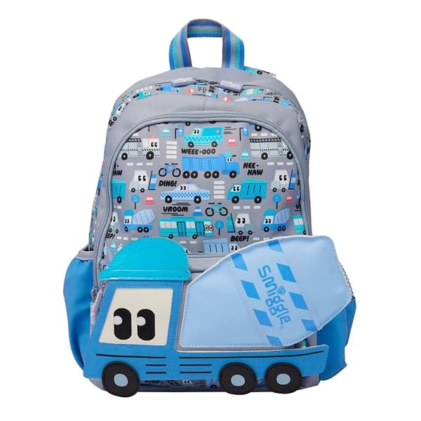 کوله پشتی پیش دبستانی پسرانه اسمیگل Smiggle طرح Car — تصویر ۱۰