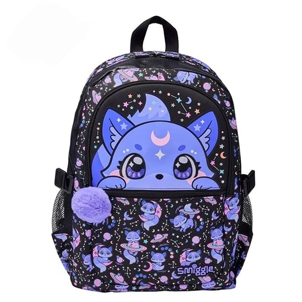 کوله پشتی مدرسهای دخترانه اسمیگل Smiggle طرح Kitty Fox — تصویر ۷