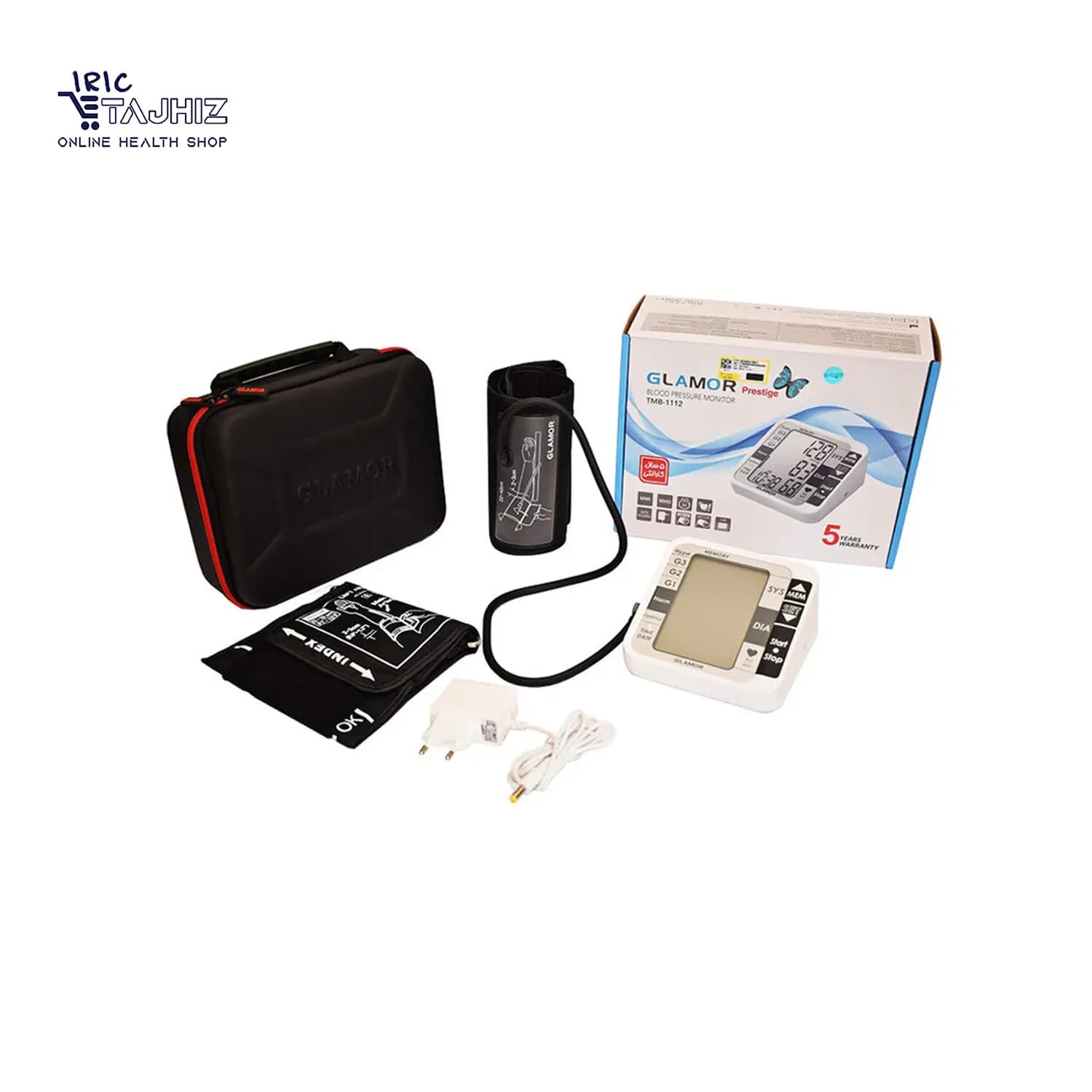 فشارسنج دیجیتال گلامور مدل TMB-1112 — تصویر ۵