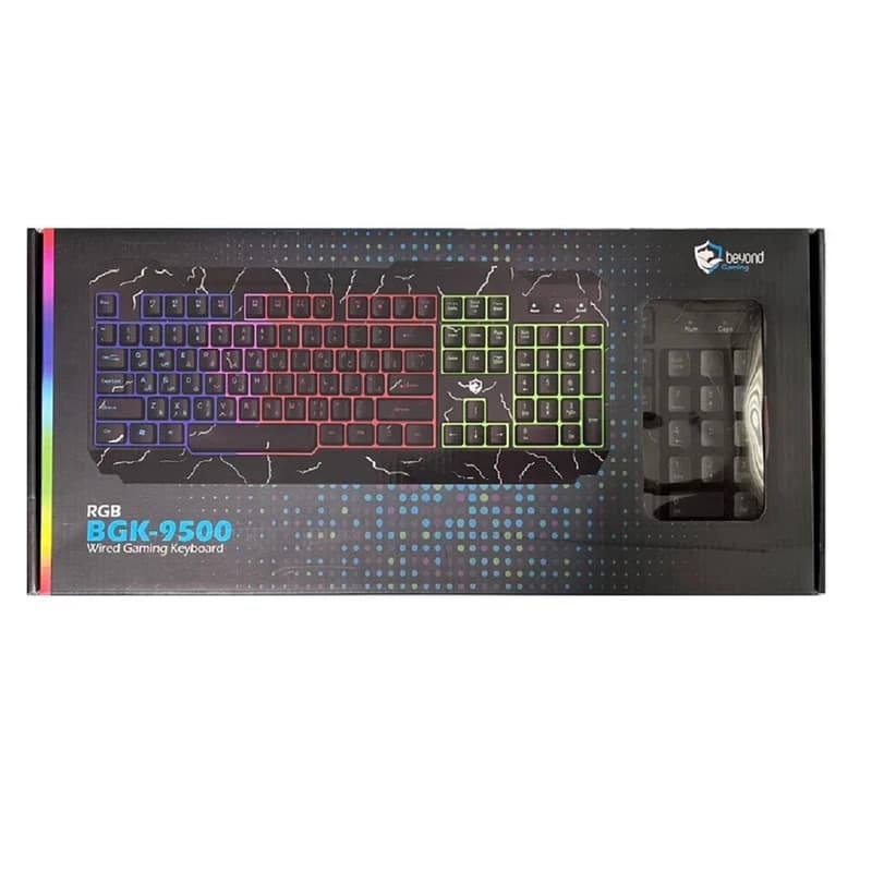 کیبورد مخصوص بازی بیاند مدل BGK-9500 — تصویر ۹