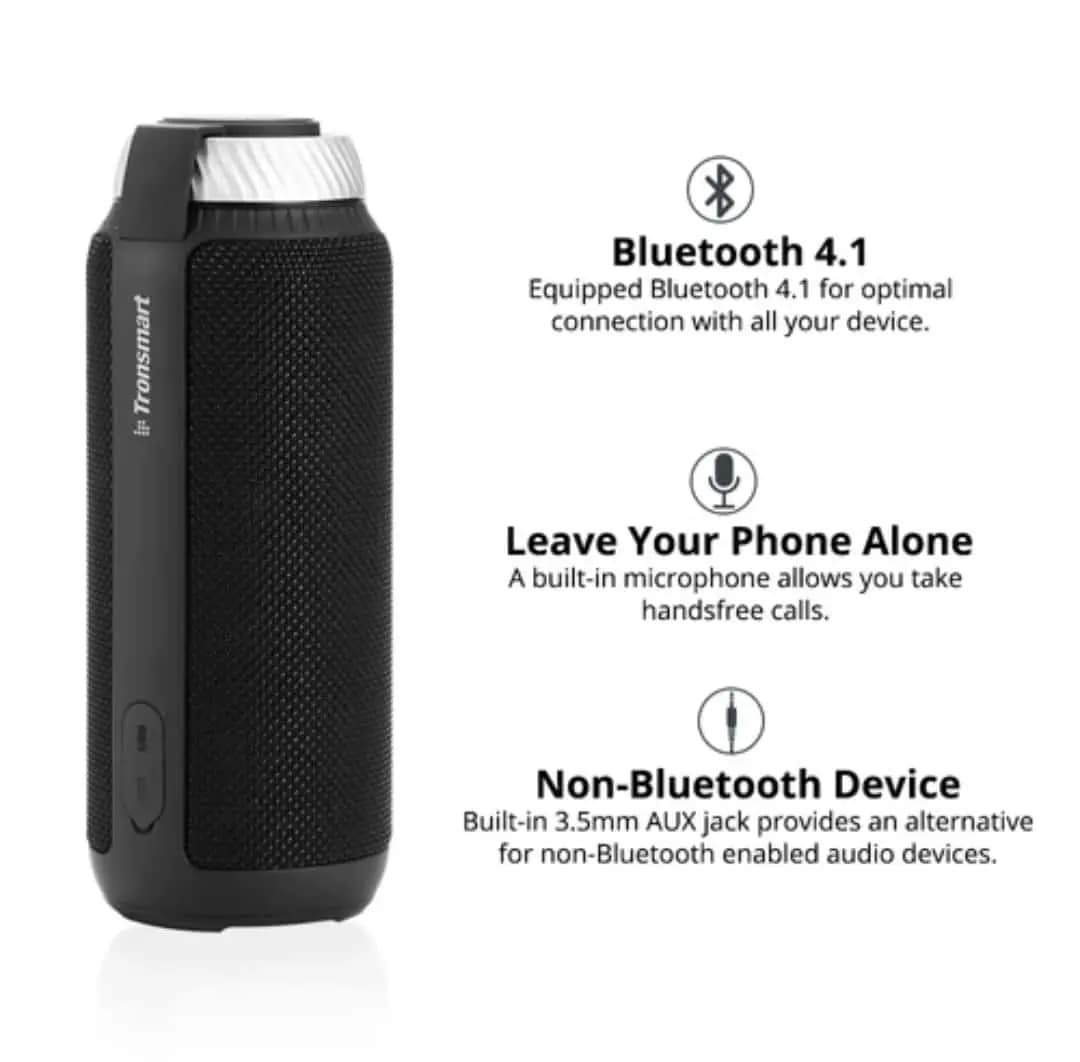 اسپیکر بلوتوثی قابل حمل ترونسمارت مدل Tronsmart Element T6 25W — تصویر ۱۲
