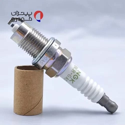 شمع ngk دوگانه سوز پایه کوتاه کد BKR-GAS 7987 — تصویر ۶