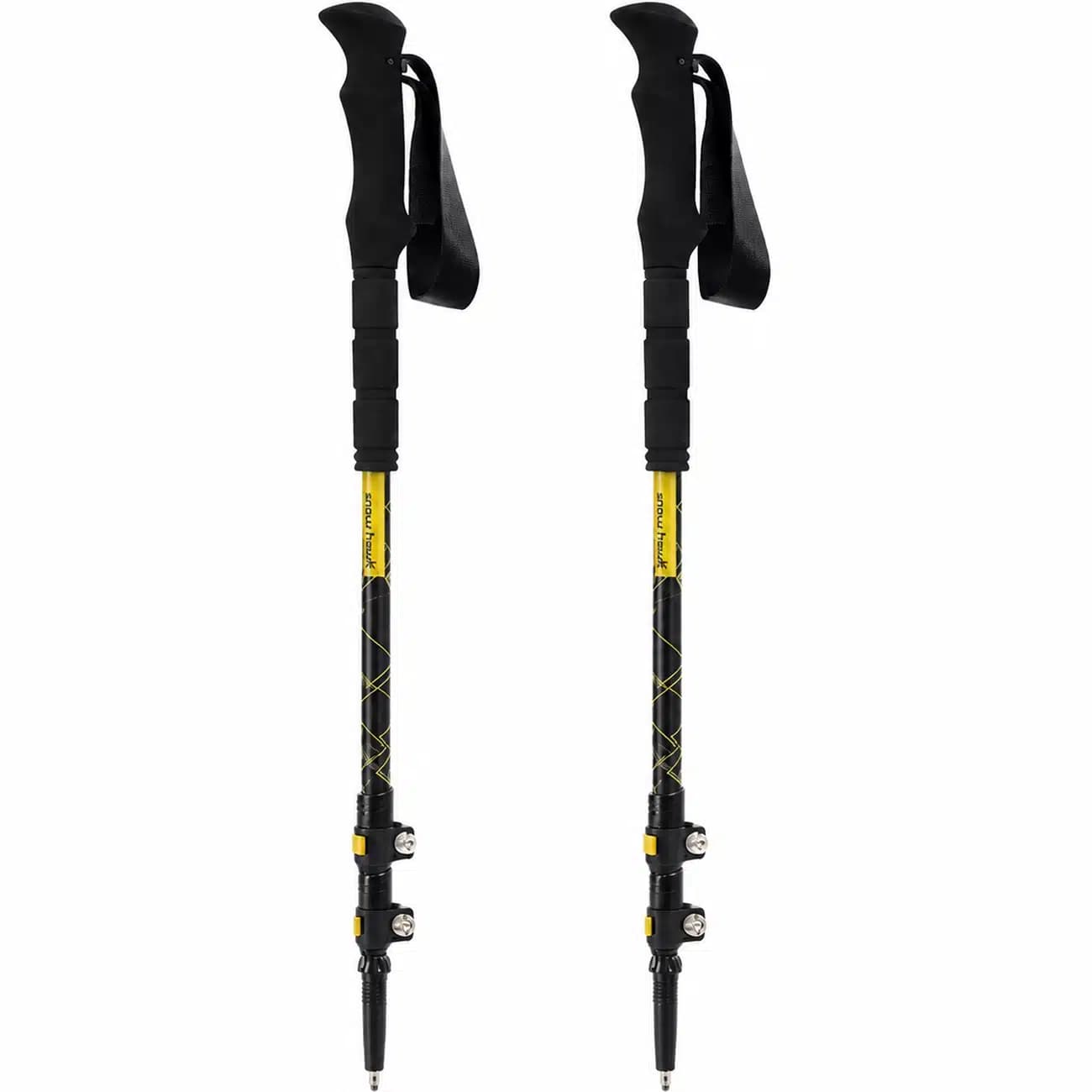 باتوم کوهنوردی دو کلیپسی اسنوهاک Snow Hawk مدل SN-T0111 پک 2 عددی — تصویر ۶