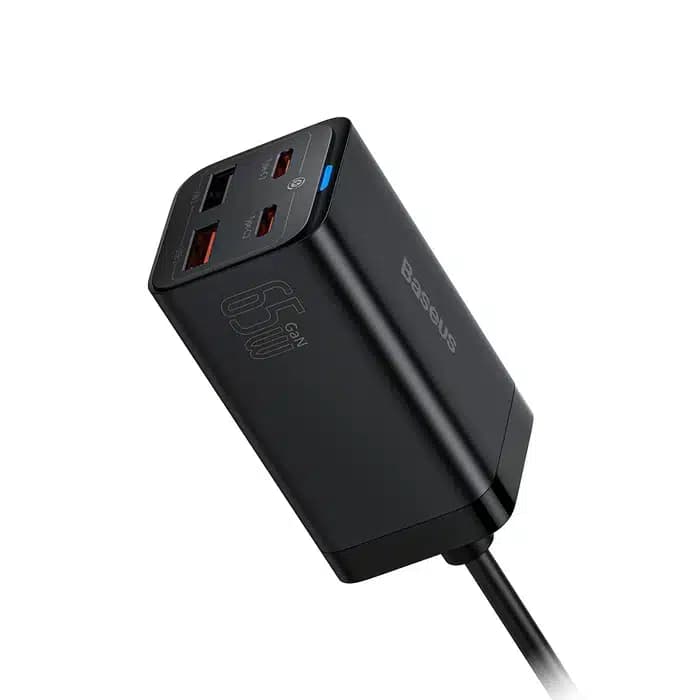 شارژر رومیزی 65 وات باسئوس مدل Baseus GaN3 Pro 4 Ports Desktop Charger 65W — تصویر ۱۰