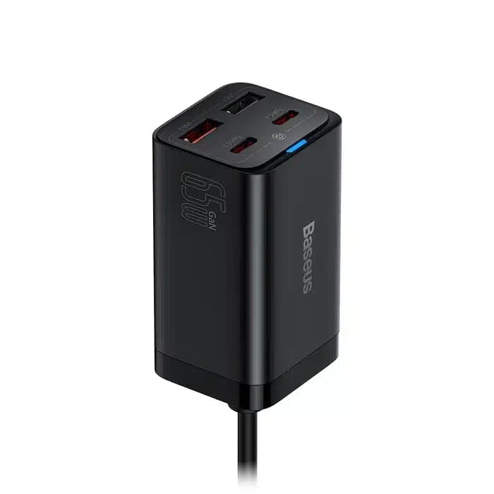 شارژر رومیزی 65 وات باسئوس مدل Baseus GaN3 Pro 4 Ports Desktop Charger 65W — تصویر ۵