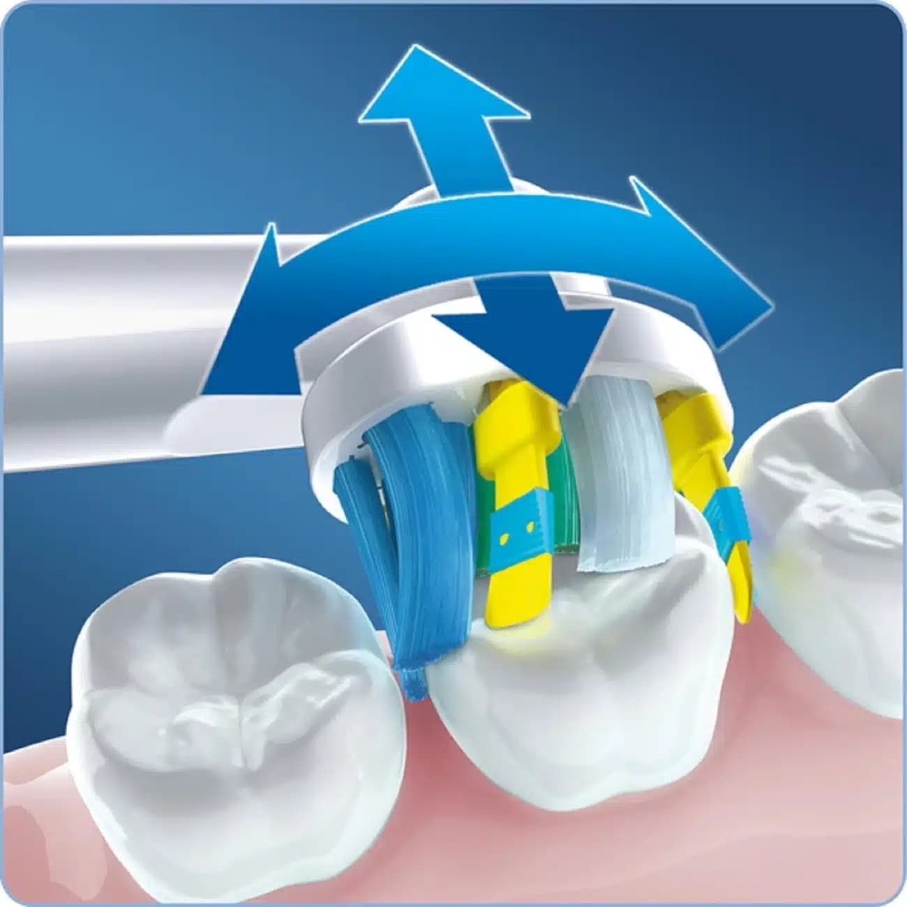 سری یدک مسواک برقی اورال بی Oral-B مدل EB25-4 بسته 4 عددی — تصویر ۵