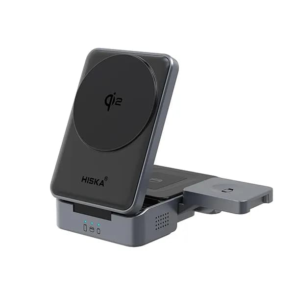 شارژر وایرلس 15 وات HR-15 هیسکا (Hiska) — تصویر ۲