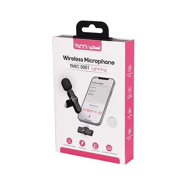 میکروفن یقه ای وایرلس TMIC 5001 Lightning تسکو (TSCO) — تصویر ۳