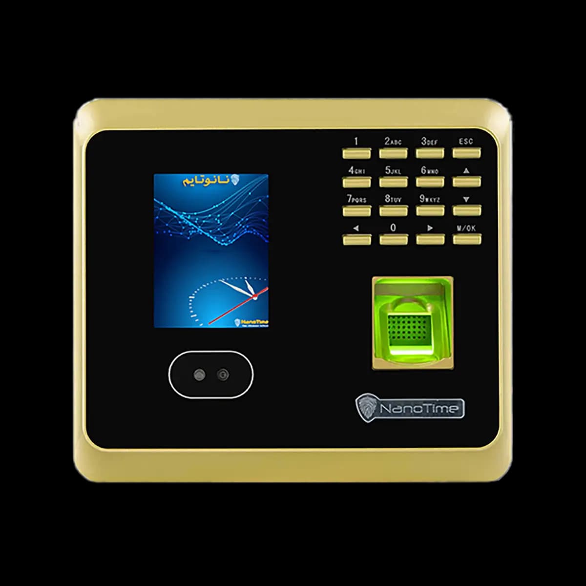 دستگاه حضور و غیاب تشخیص چهره و اثر انگشتی مدل MB201 GOLD — تصویر ۲