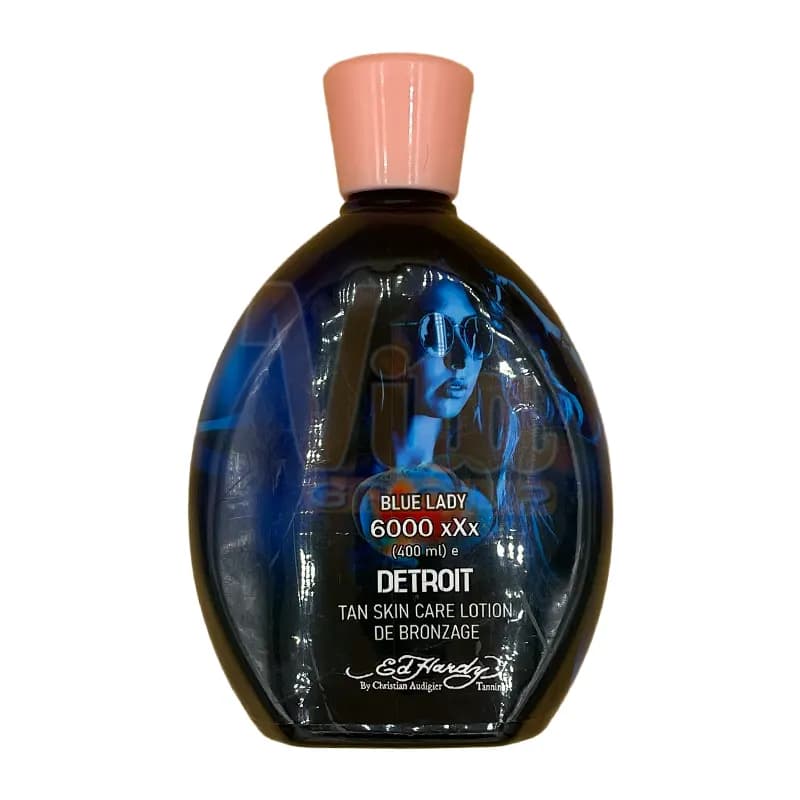 لوسیون سولار Ed Hardy Detroit Blue Lady حجم 400 میل — تصویر ۶