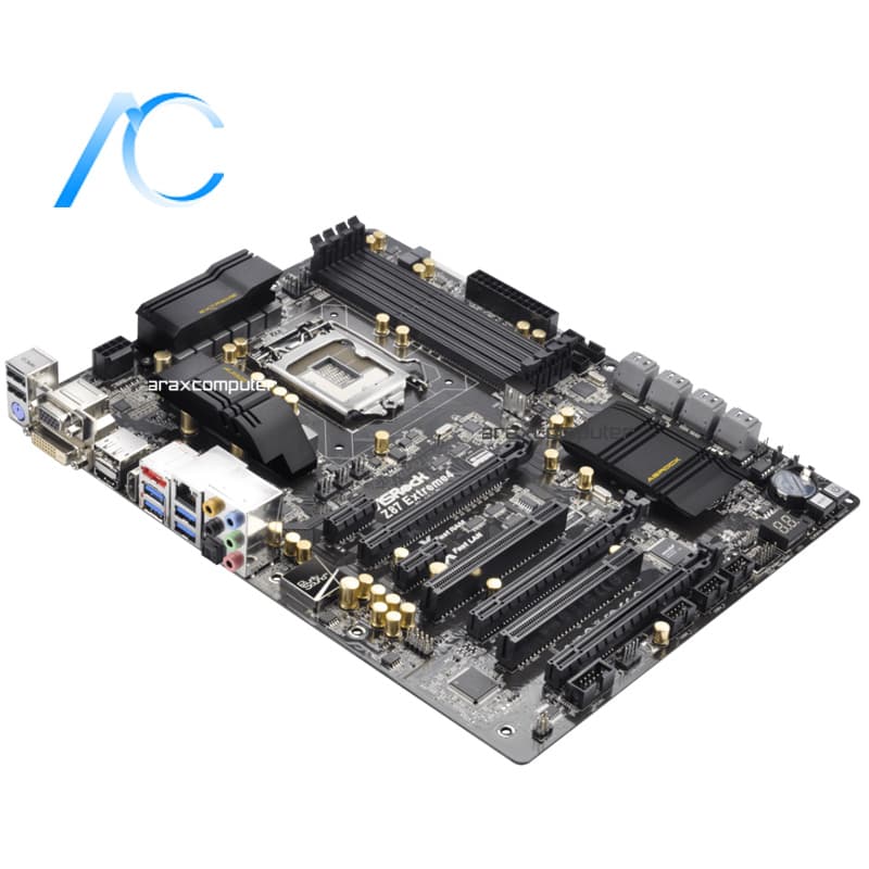 مادربرد دسته دوم مدل MAINBOARD USED ASROCK Z87 EXTREME4 — تصویر ۷