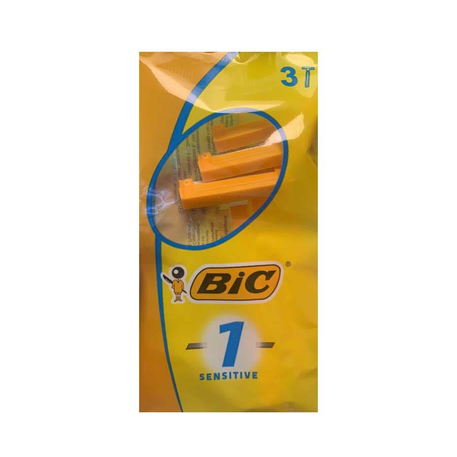 خرید و قیمت ژیلت یک لبه زرد Sensitive بیک Bic — تصویر ۲