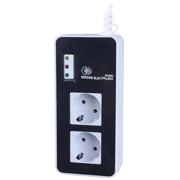 محافظ برق یخچال و فریزر 2 خانه سامو سپهر الکترونیک SSE 100 با کابل 2.8 متری — تصویر ۱۰