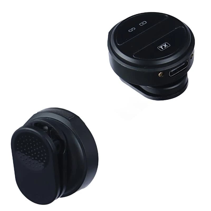 میکروفون یقه ای بی سیم دوتایی SH20 Type-C — تصویر ۴