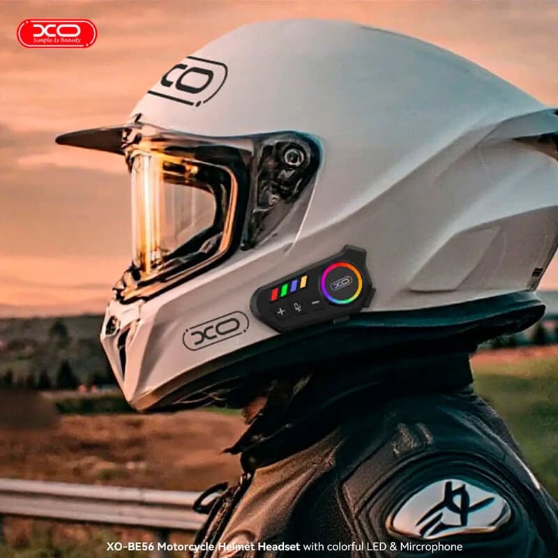 هدست کلاه کاسکت ایکس او XO-BE56 — تصویر ۲