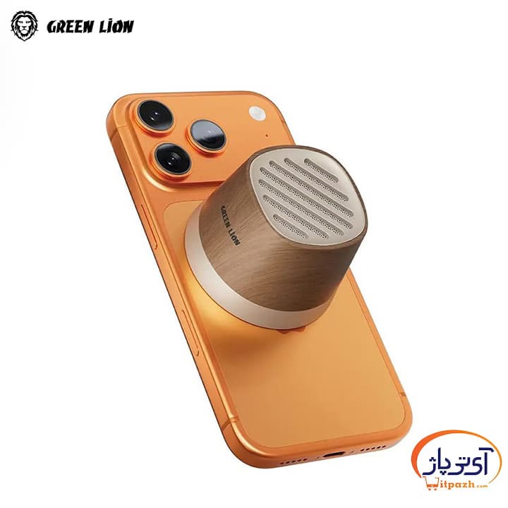 اسپیکر و شارژر وایرلسی گرین لاین مدل Mag Tune — تصویر ۲