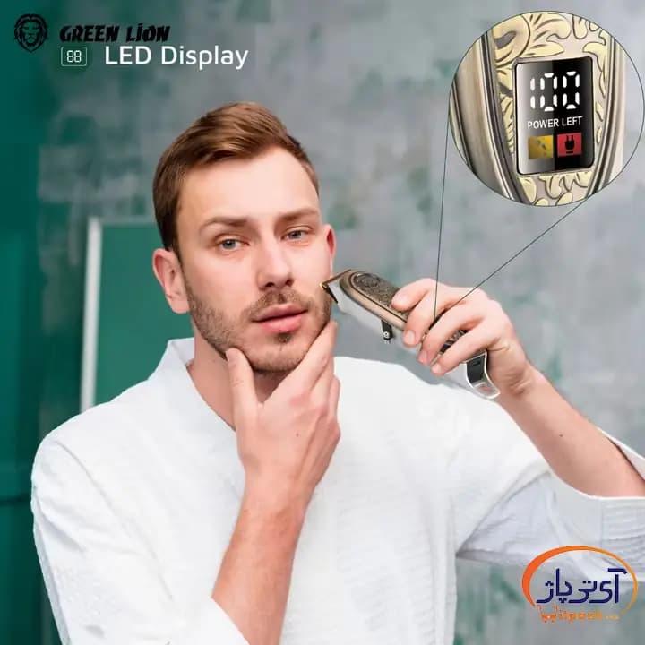 خط زن مو و صورت گرین لاین GENTLEMAN HAIR TRIMMER — تصویر ۵
