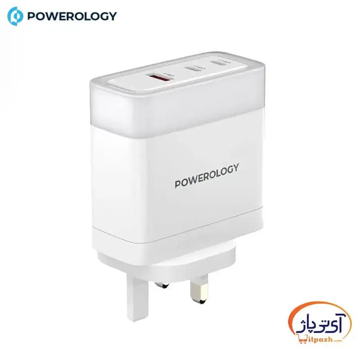 شارژر دیواری Lunex Series پاورولوژی توان 100 وات — تصویر ۳