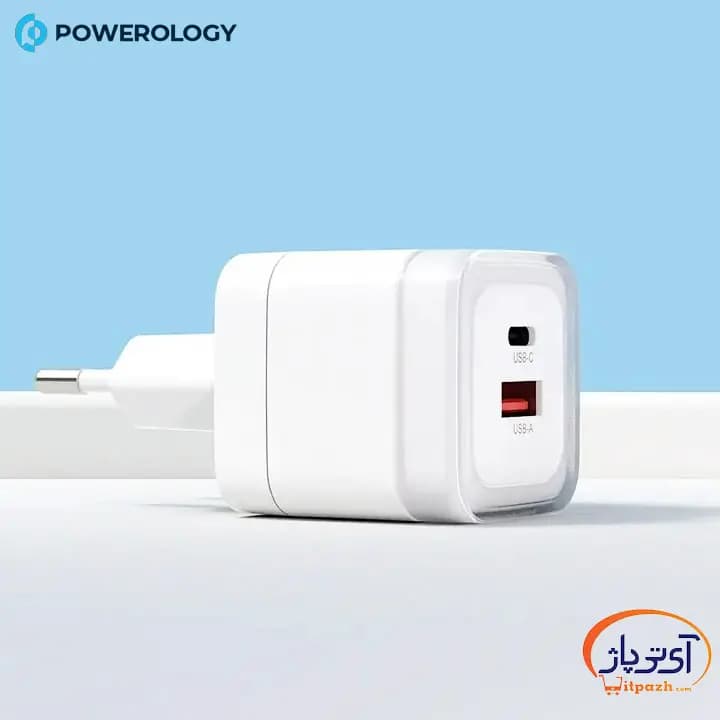 شارژر دیواری پاورولوژی LUNEX SERIES توان 35 وات — تصویر ۵