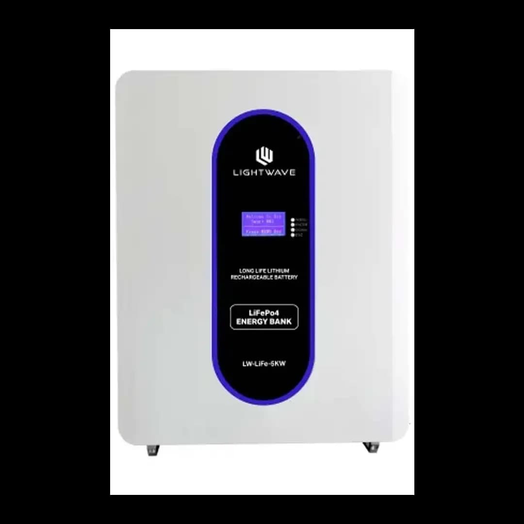 باتری 5 کیلووات ساعتی لایت ویو مدل Lightwave LW-LiFe-5KW 51.2V