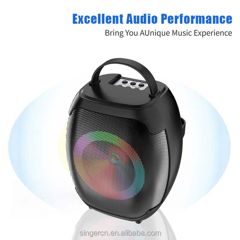 خرید اسپیکر بلوتوثی ZQS-W4107 | بیس قوی، بلوتوث 5.3 و نورپردازی LED — تصویر ۱۲